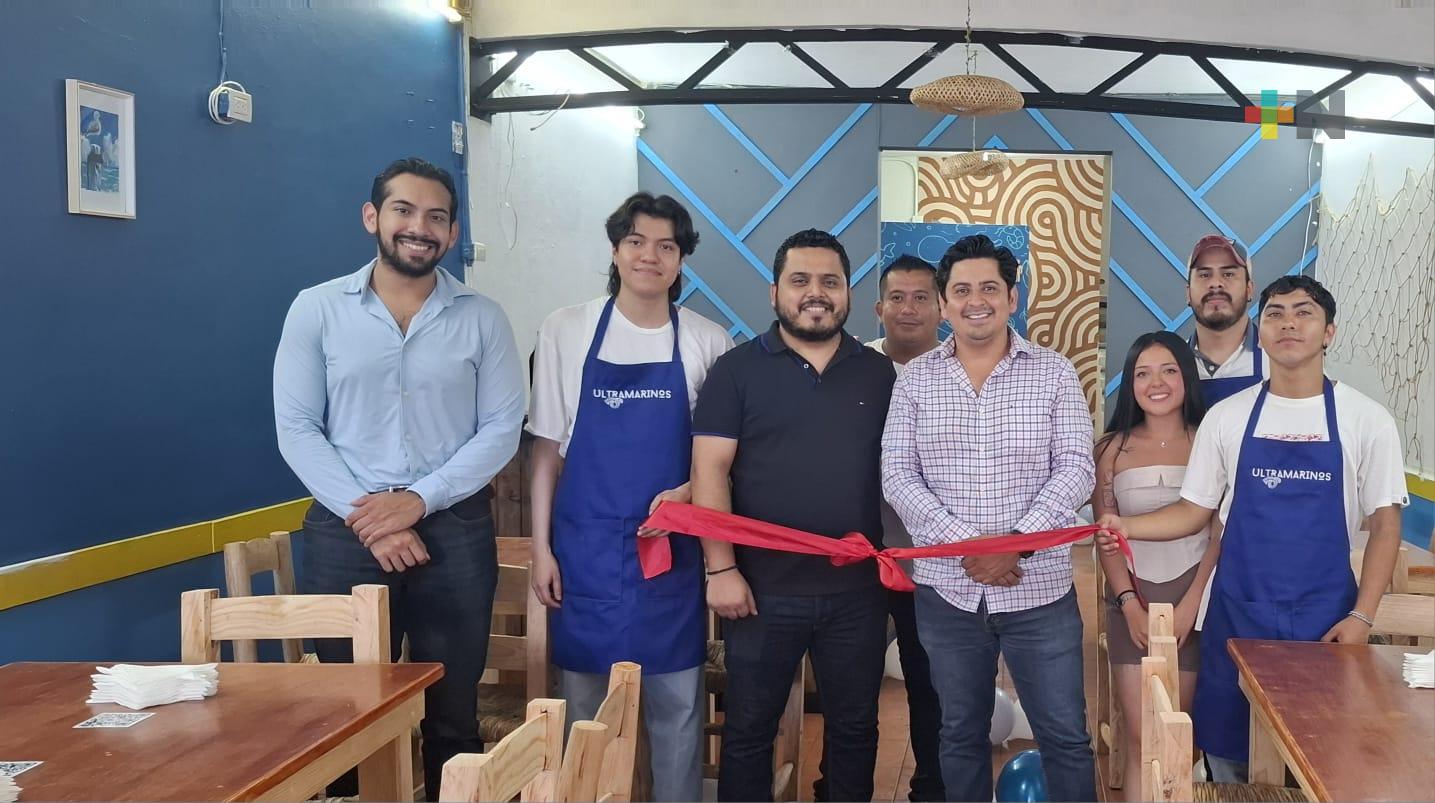 «Ultramarinos» nueva opción gastronómica de mariscos en Paseo de los Lagos
