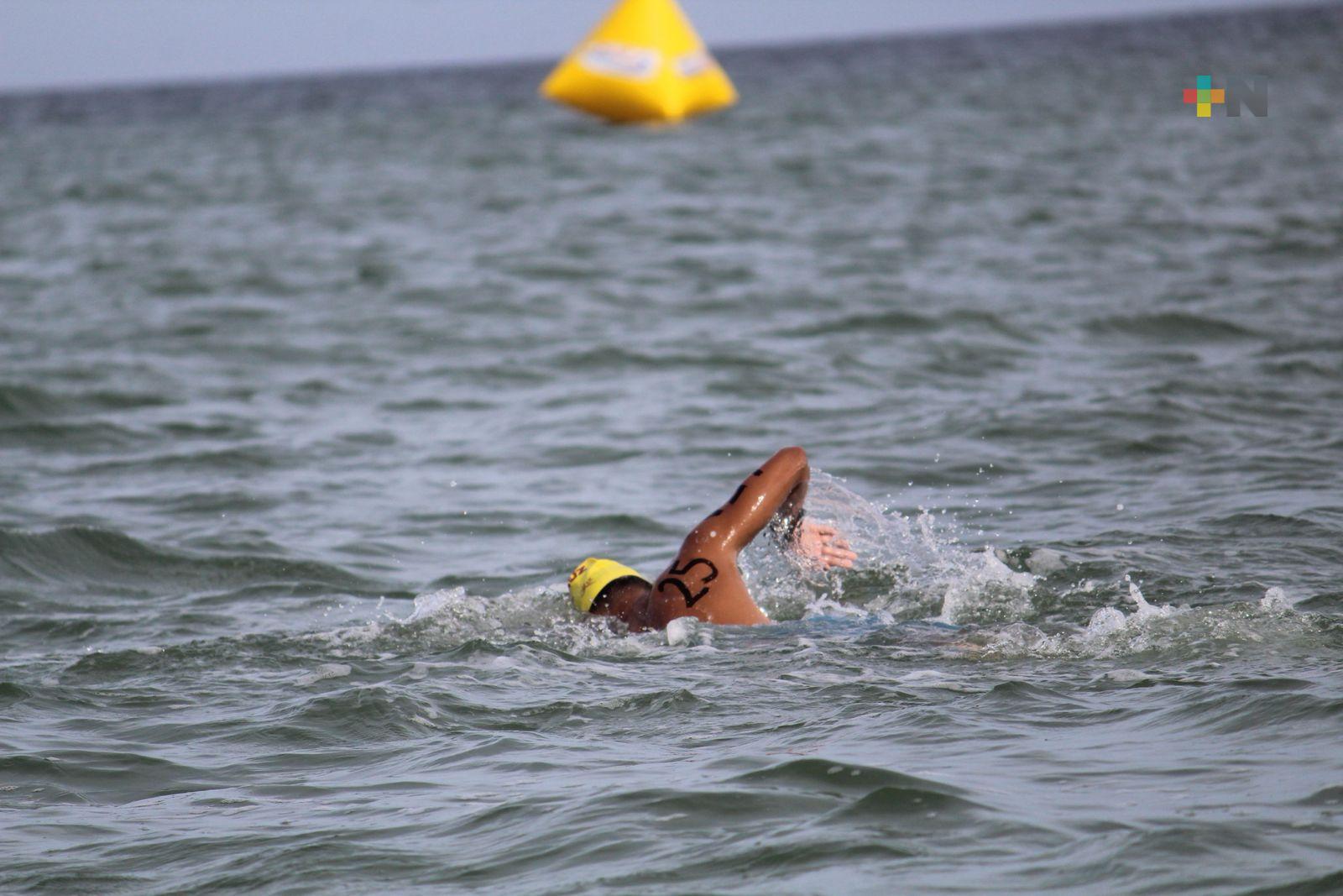 Oro y bronce para Veracruz en aguas abiertas de ON