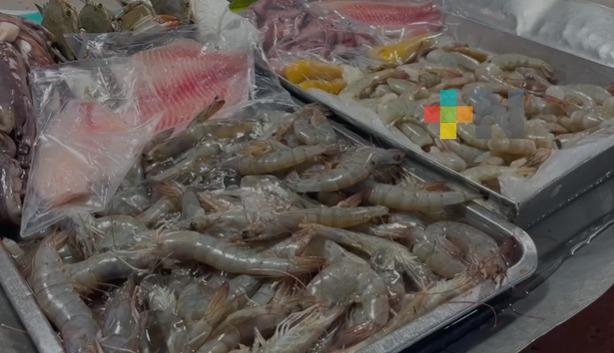 Mariscos, productos permanentemente demandados en Coatzacoalcos