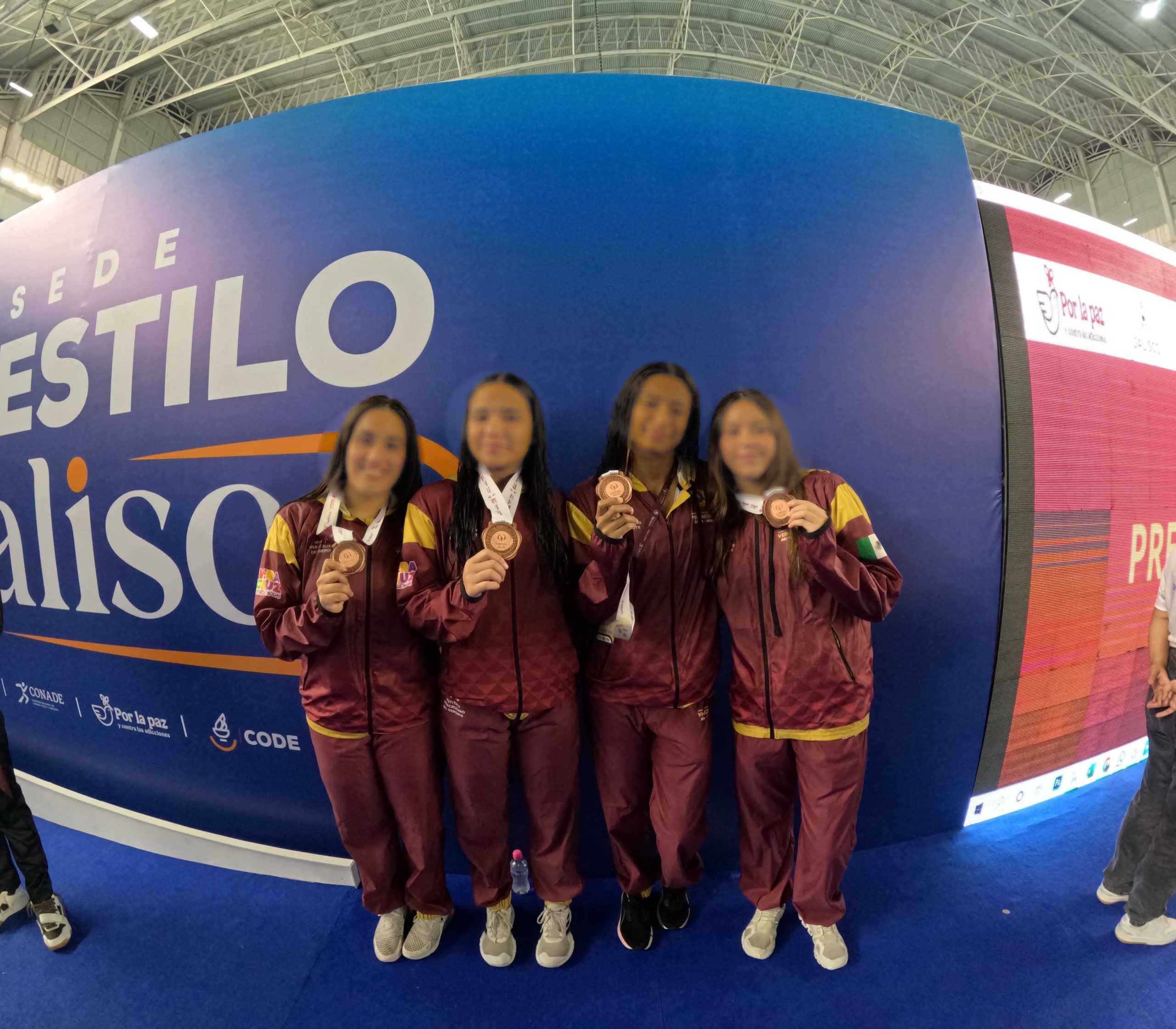En natación, suma Veracruz dos medallas en la Olimpiada Nacional 2025