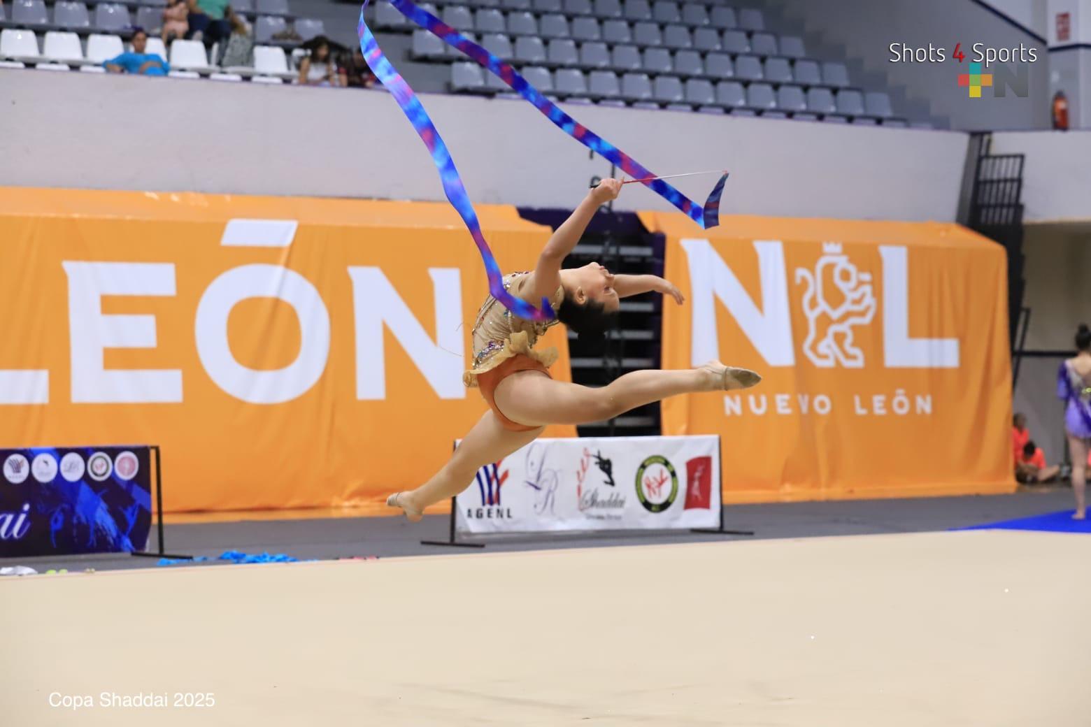 Tania Vanessa Flores Alonso destaca en el Nacional de Gimnasia Rítmica en Monterrey