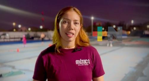 Amira Díaz al mundial de Roller Derby en Austria