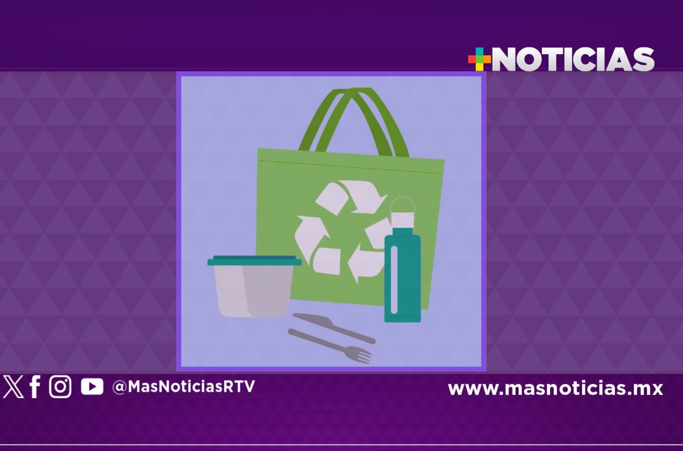 Usar bolsas de tela y recipientes reutilizables aportan al cuidado ambiental