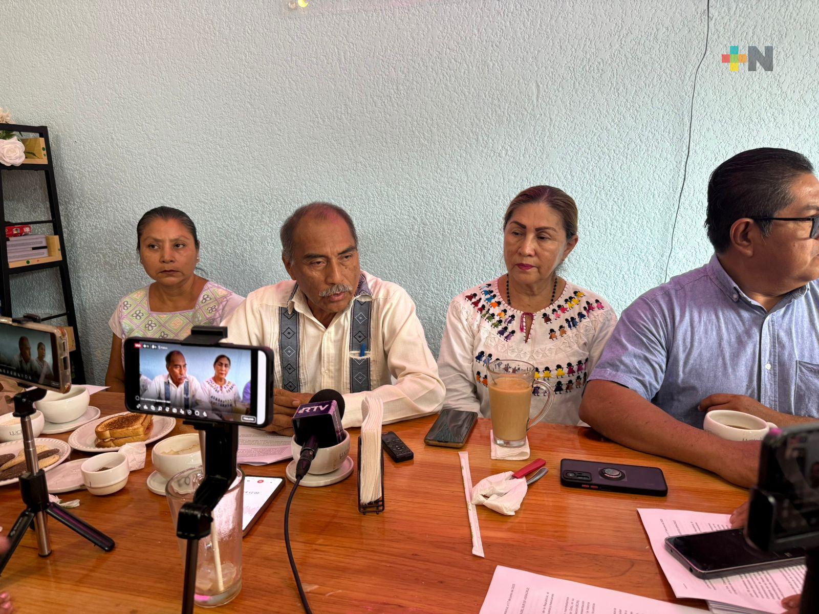 Coordinación Regional Indígena del Sur de Veracruz respalda a Hugo Aguilar Ortiz