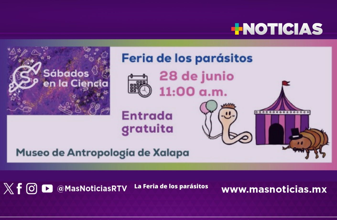 Invitan a Sábados en la Ciencia en el MAX