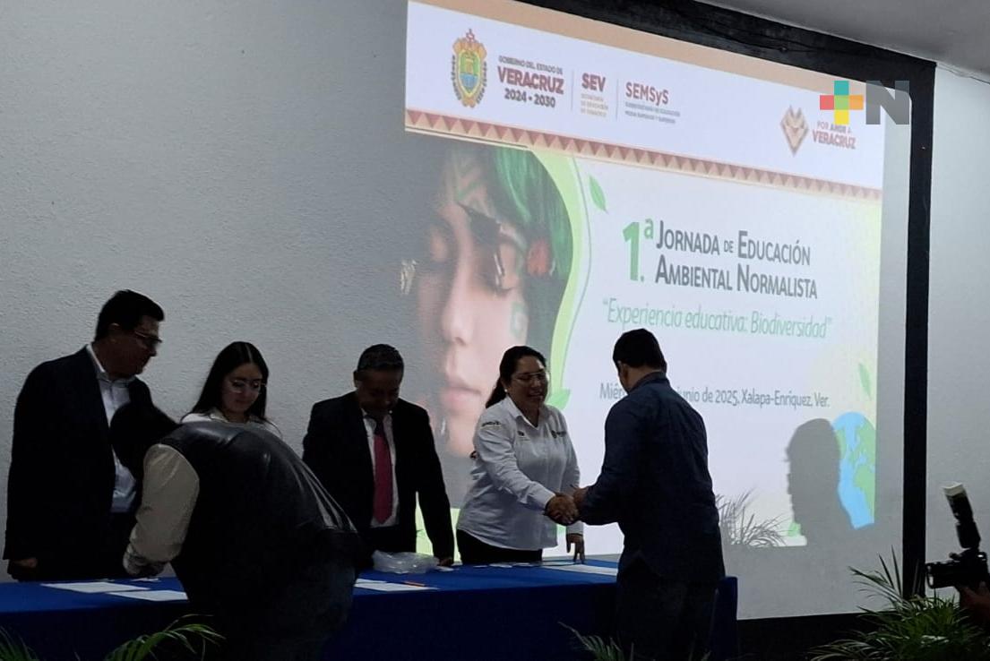 Realizan primera jornada de educación ambiental normalista en Xalapa