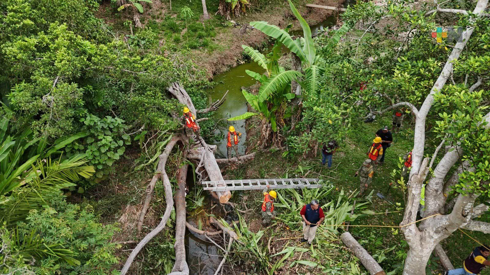 PC y Sedena coordinan acciones para prevenir inundaciones