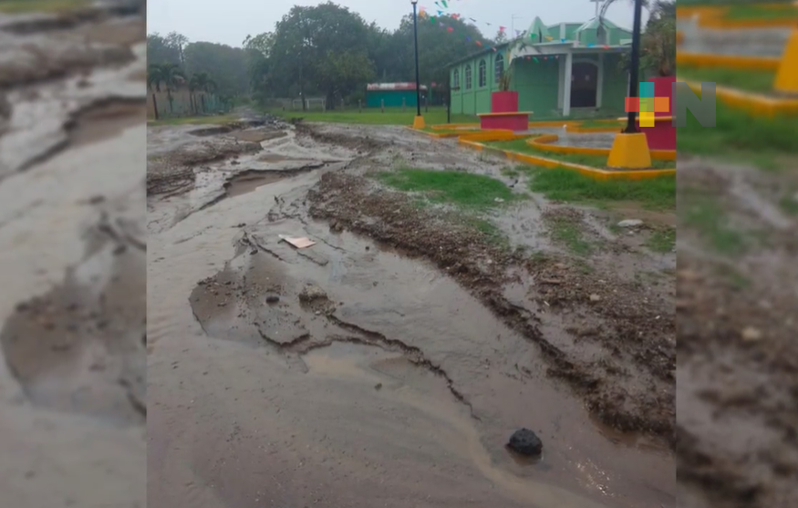 Lluvias por “Barry” han provocado afectaciones menores en el norte de Veracruz