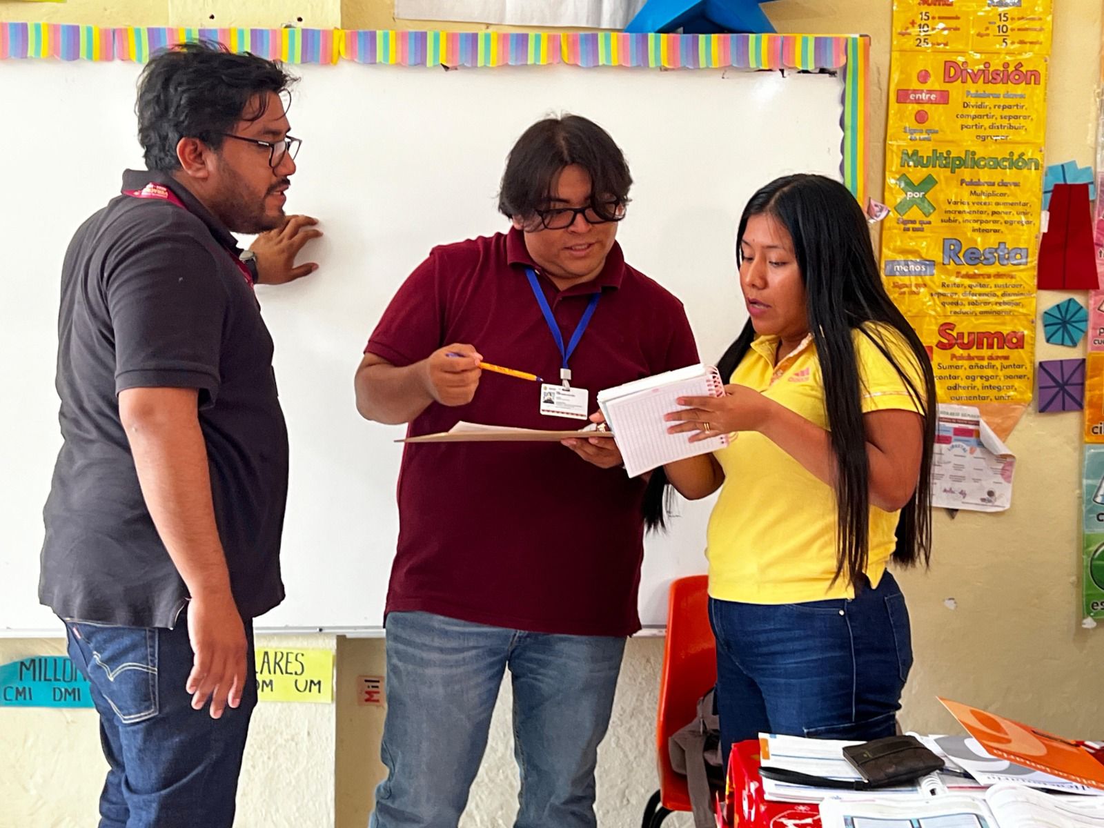 Supervisa SEV planteles escolares para optimizar asignación de docentes