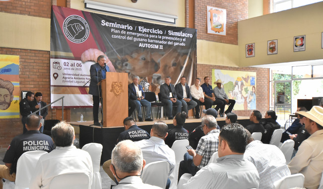 Realiza Agricultura primer simulacro del gusano barrenador del ganado en el norte del país