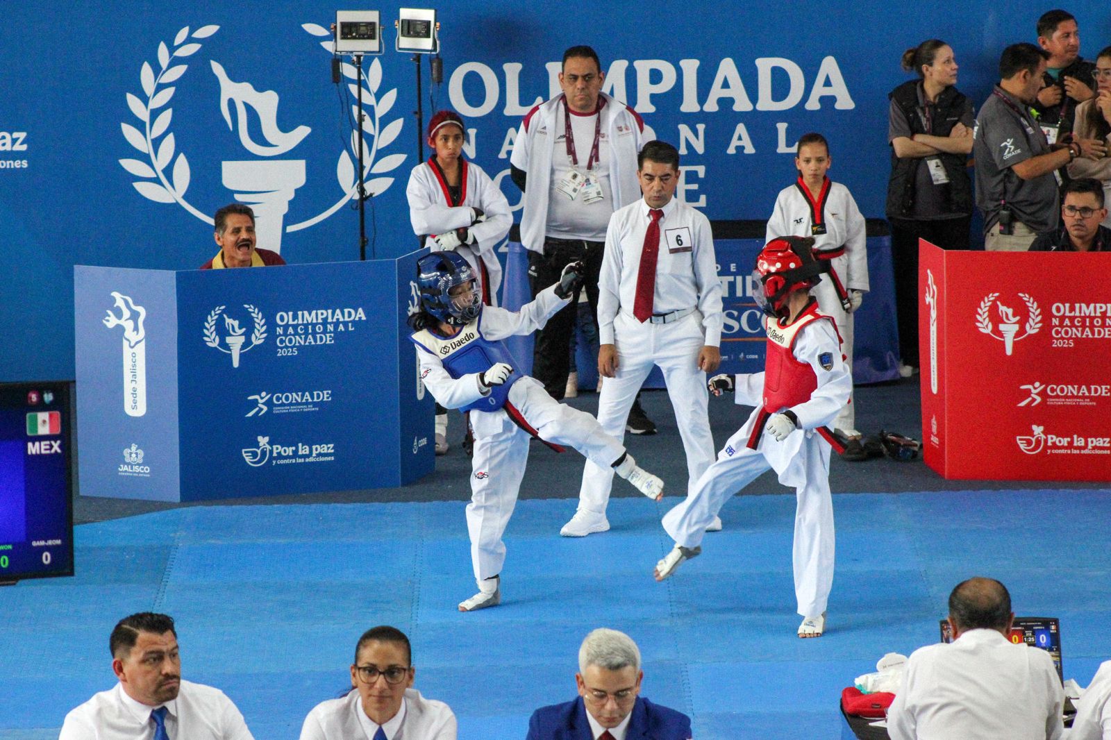 Veracruz conquista dos medallas en taekwondo durante la Olimpiada Nacional