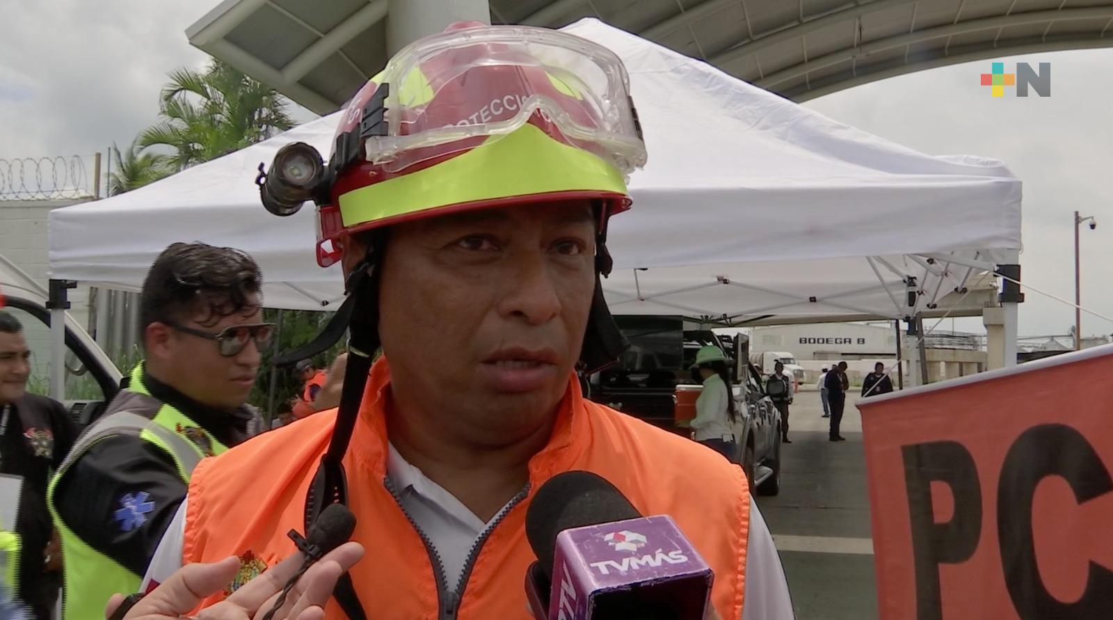 Acciones preventivas han mitigado efectos de las lluvias en el sur de Veracruz