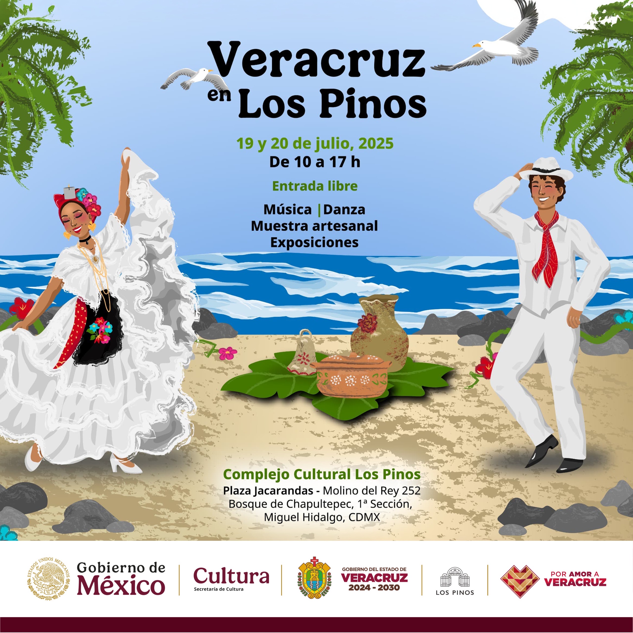 La SECVER llevará la cultura de Veracruz a Los Pinos