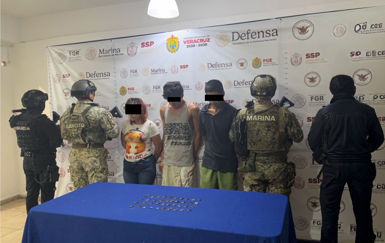 Detiene SSP a 14 personas en 12 municipios, en diversos operativos