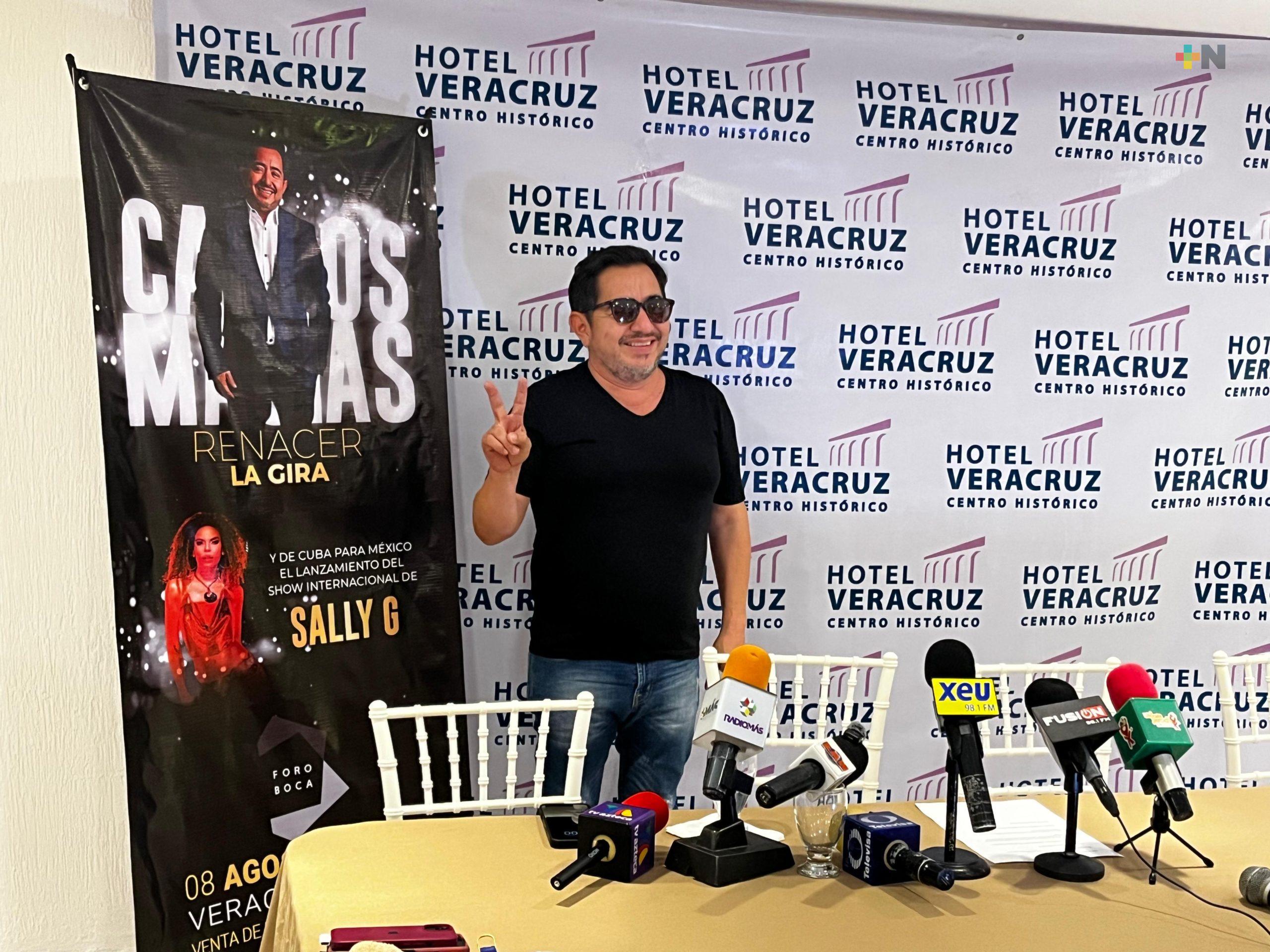 Carlos Macías regresa a Veracruz con su gira “Renacer”