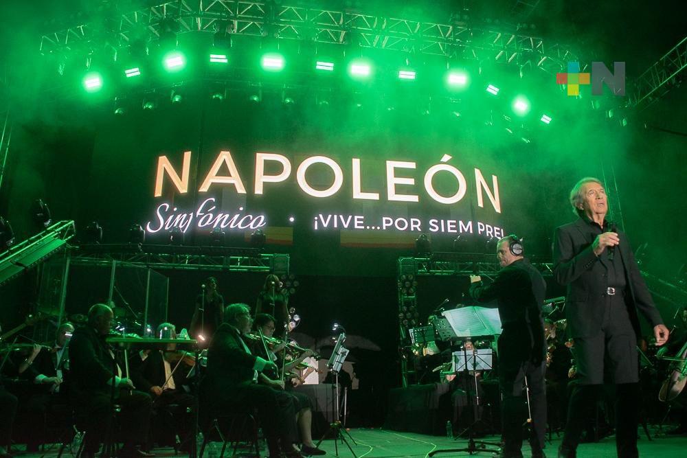 Napoleón se despide de Veracruz con una noche llena de poesía y nostalgia