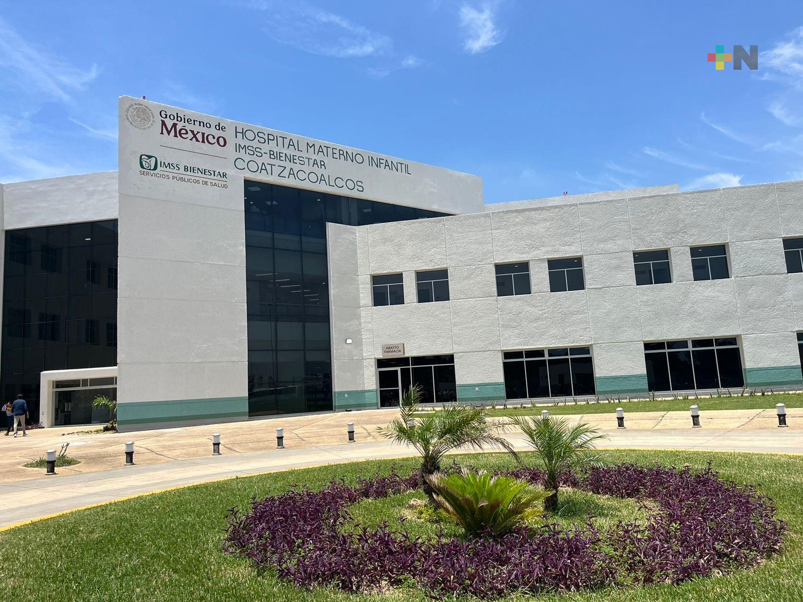 Hospital Materno Infantil IMSS-Bienestar garantiza atención gratuita y de calidad
