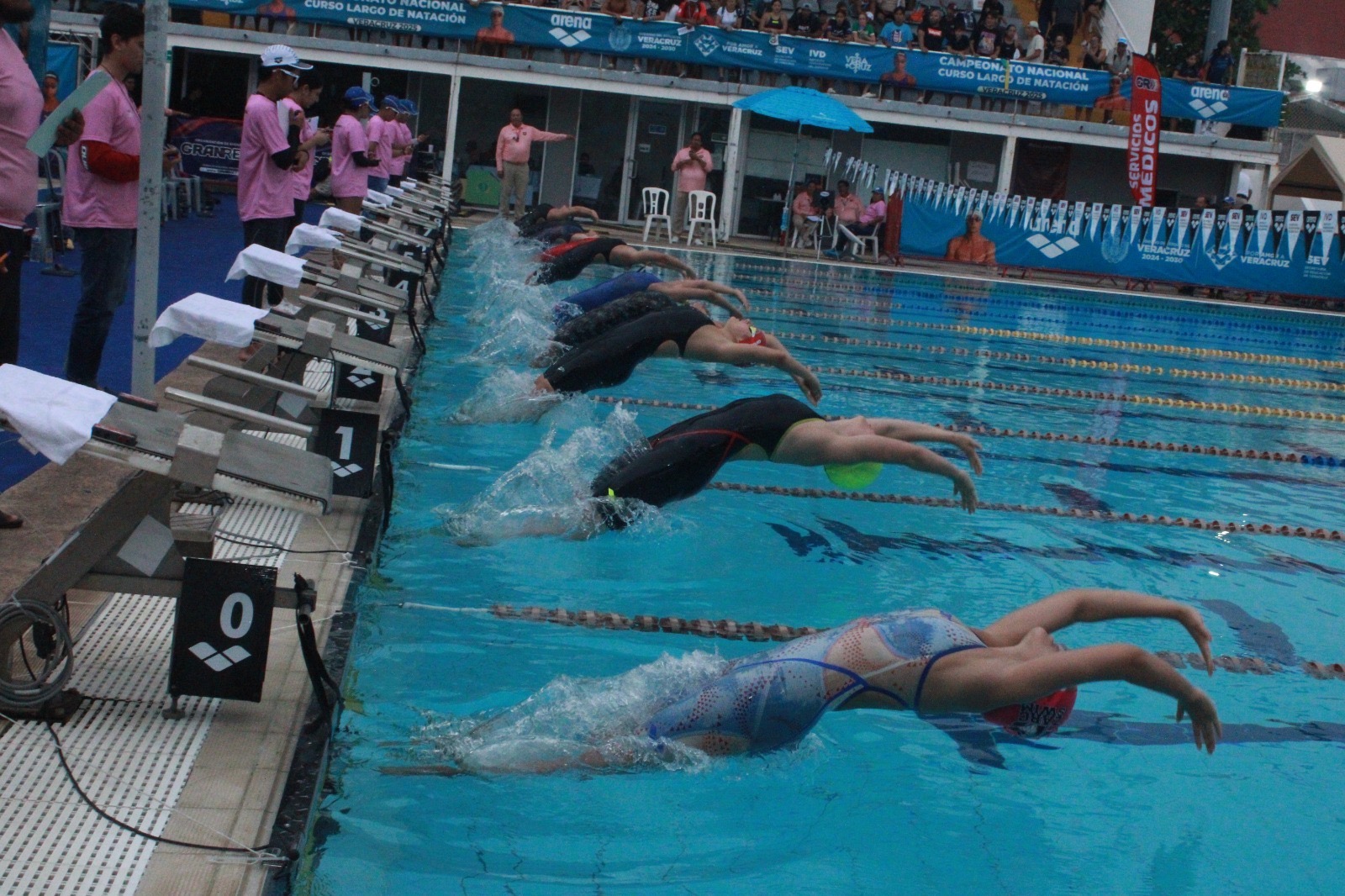 Obtiene Veracruz 32 medallas en nacional de natación y aguas abiertas