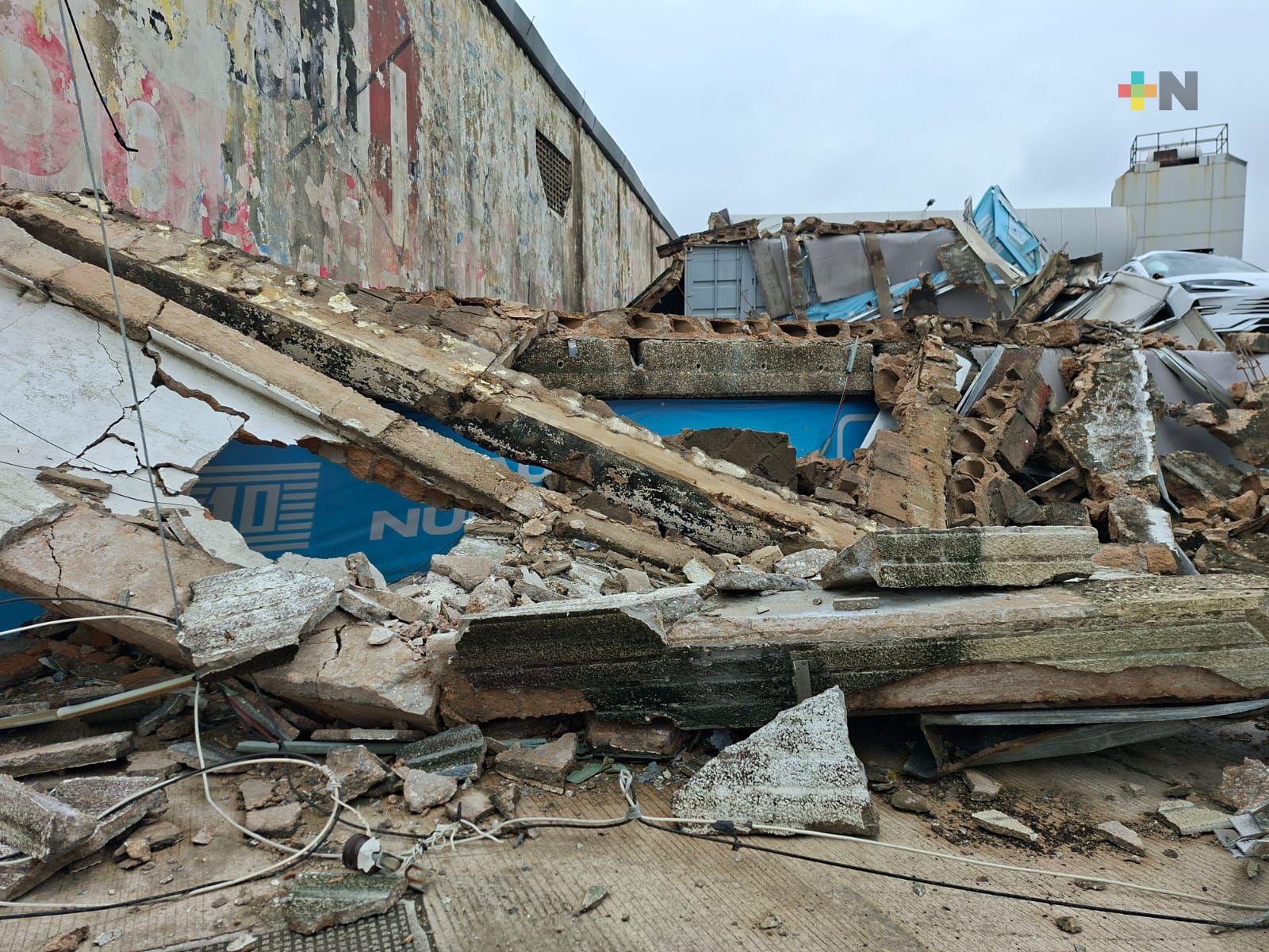 Graves afectaciones deja tormenta eléctrica en Coatzacoalcos