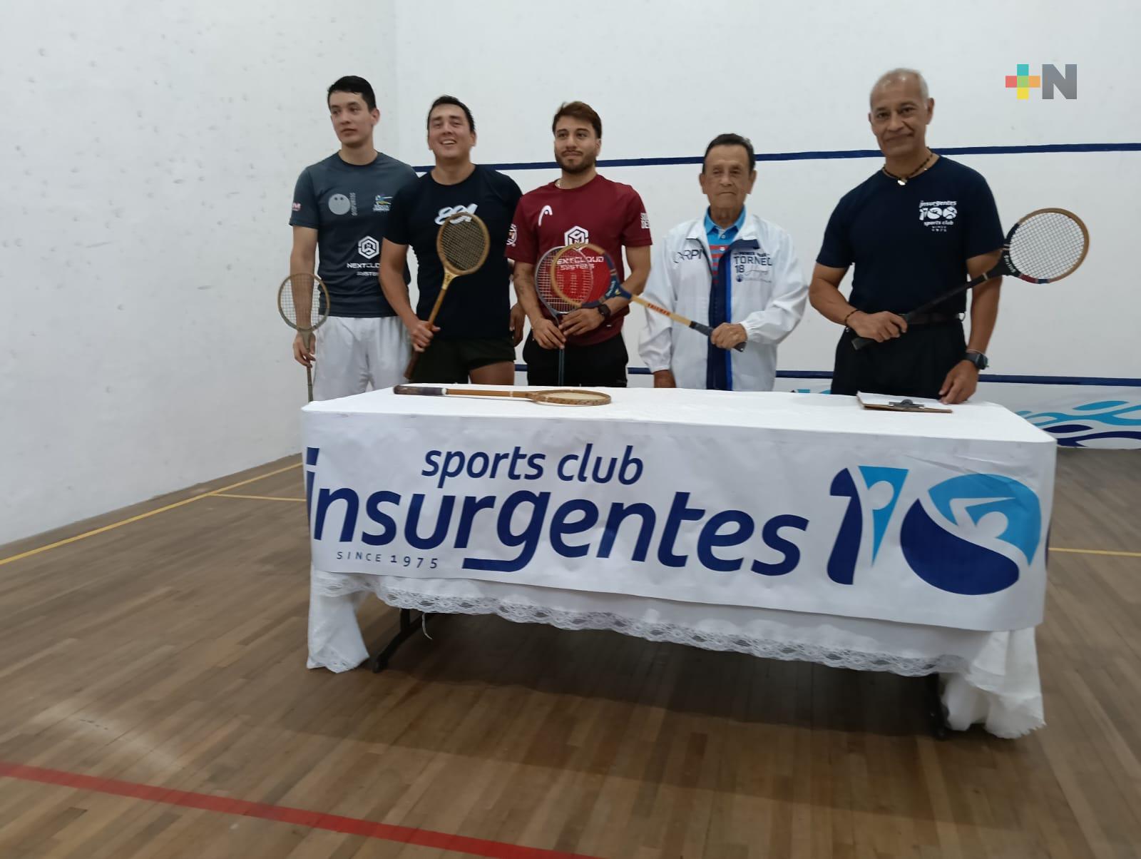 Alfredo López se coronó en abierto de xalapeño de squash 2025