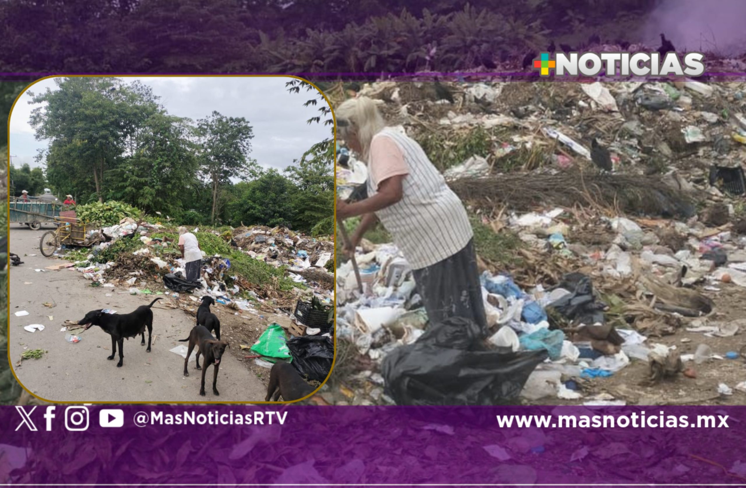 Urgencia ambiental en Tlacojalpan: basurero a cielo abierto