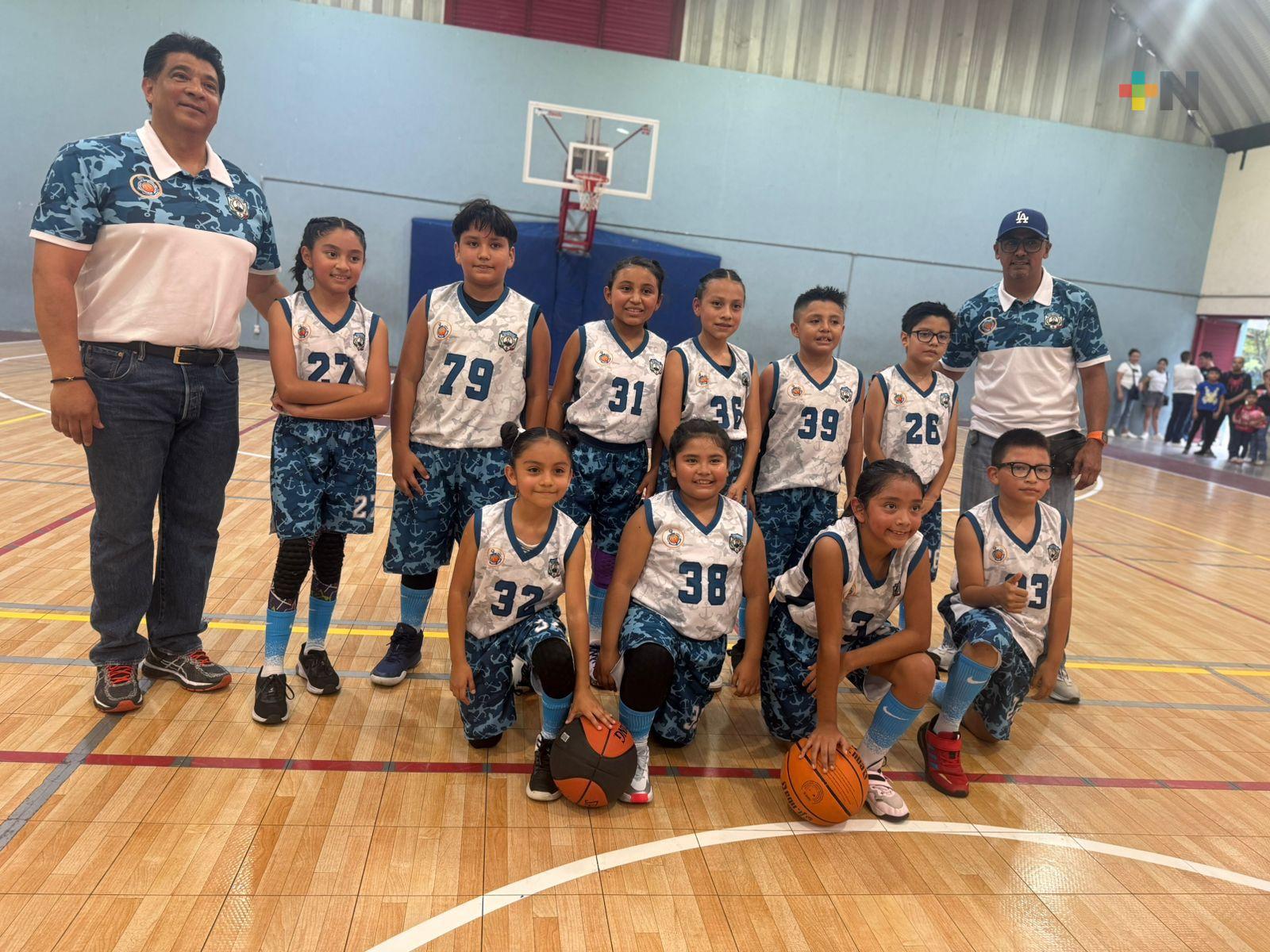 Cadetes-Azueta, campeones del municipal de básquet de primarias
