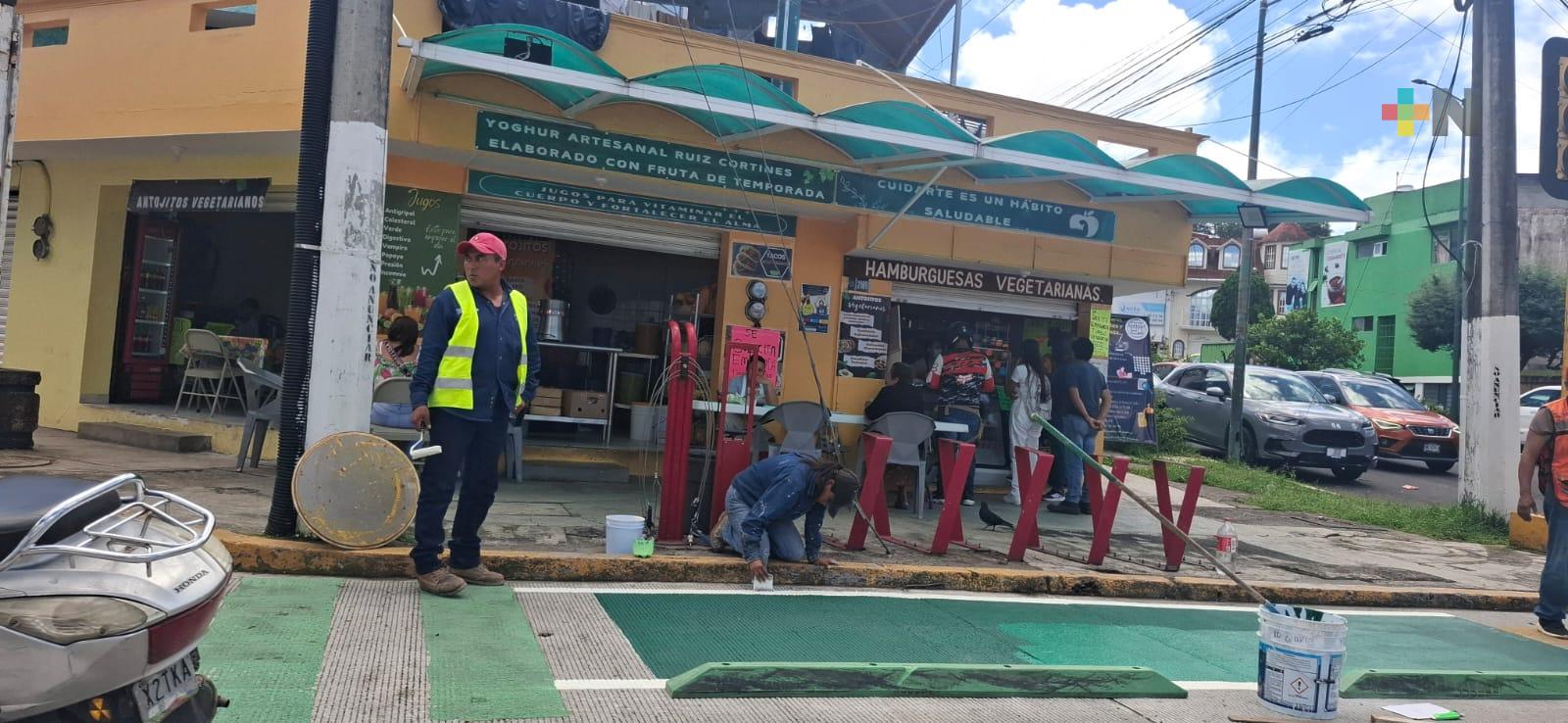 Podrían ampliar ciclovía en avenida Ruiz Cortines de Xalapa