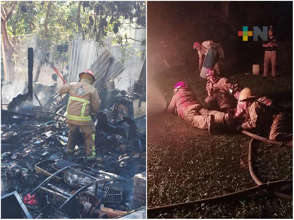 Cuerpo de Bomberos de Tlapacoyan siempre está listo para auxiliar a la población