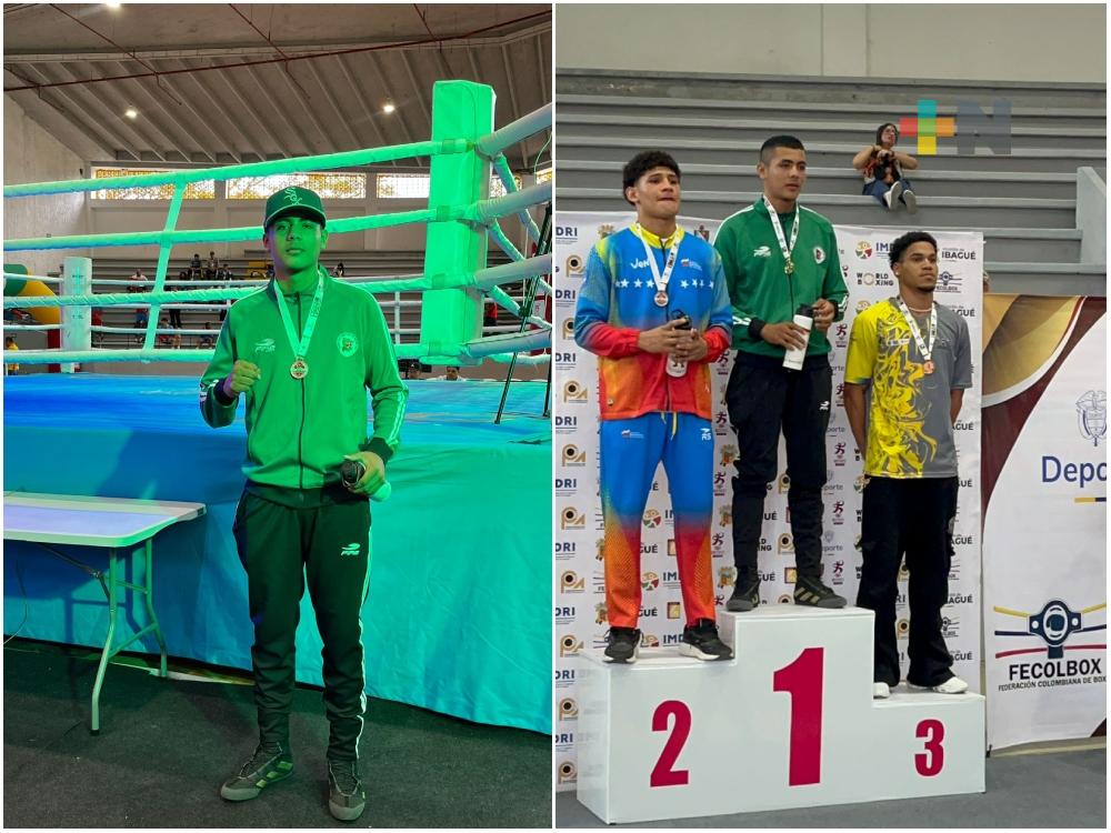El veracruzano Davis Reyes, campeón de la Copa América de Box en Colombia