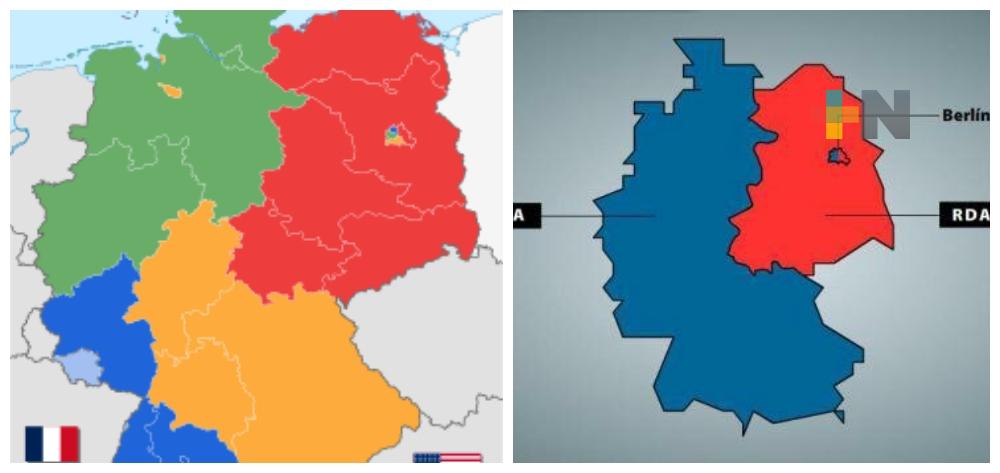 Hace 79 años Alemania se dividió en cuatro después de la Segunda Guerra Mundial