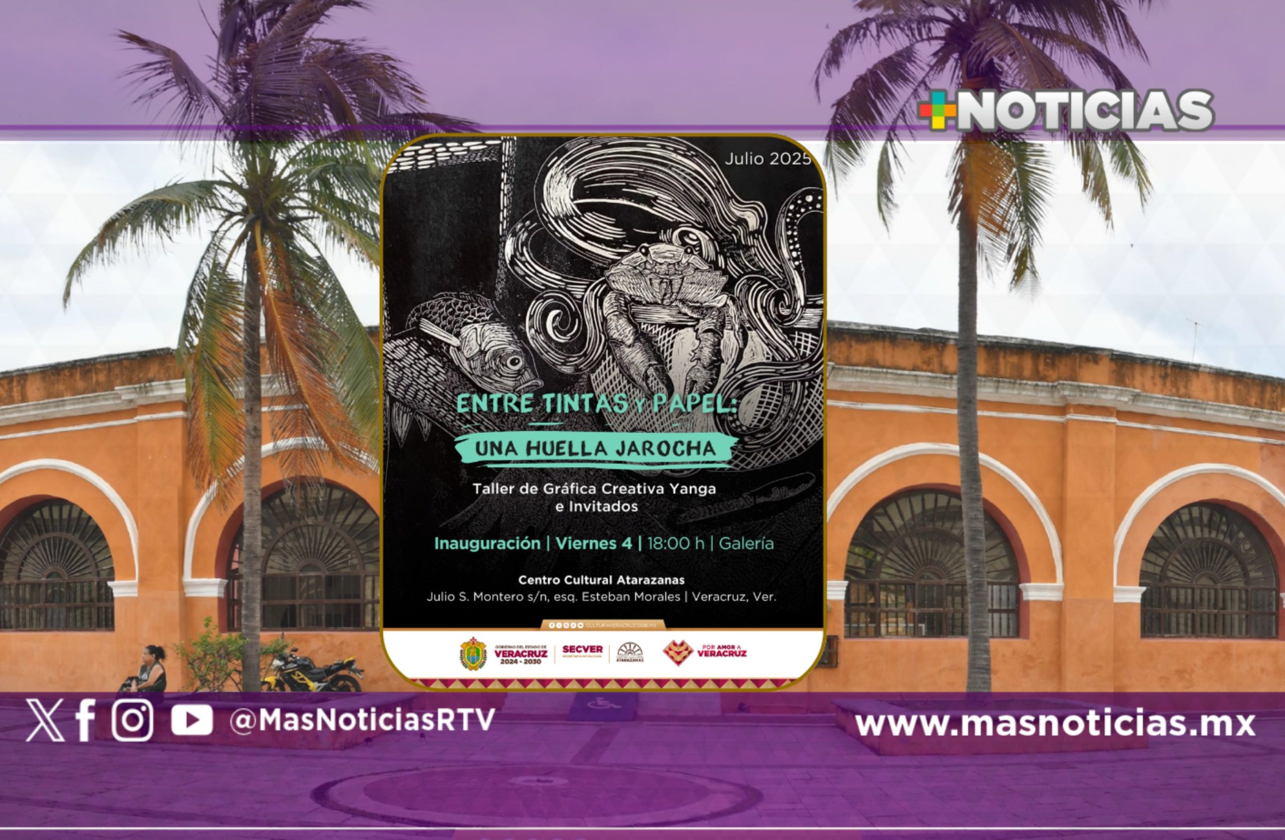 Invita Secver a exposición en Atarazanas