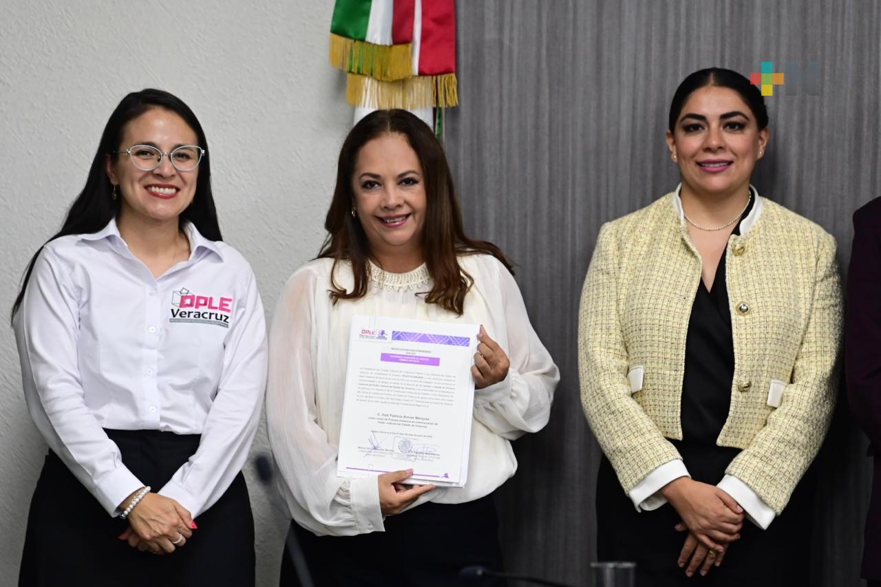 Entregó OPLE constancias de mayoría a 98 candidaturas para PJ que obtuvieron más votos