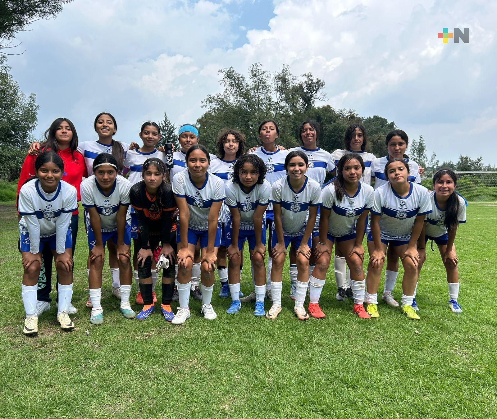 Escualas de Veracruz, segundo lugar en Liga Nacional de Futbol femenil