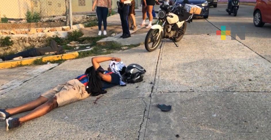 Imprudencia y velocidad eleva número de accidentes en motocicleta