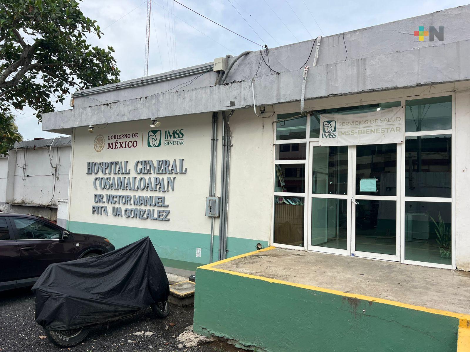 Hospital de Cosamaloapan, referente regional en salud y atención gratuita a periodistas