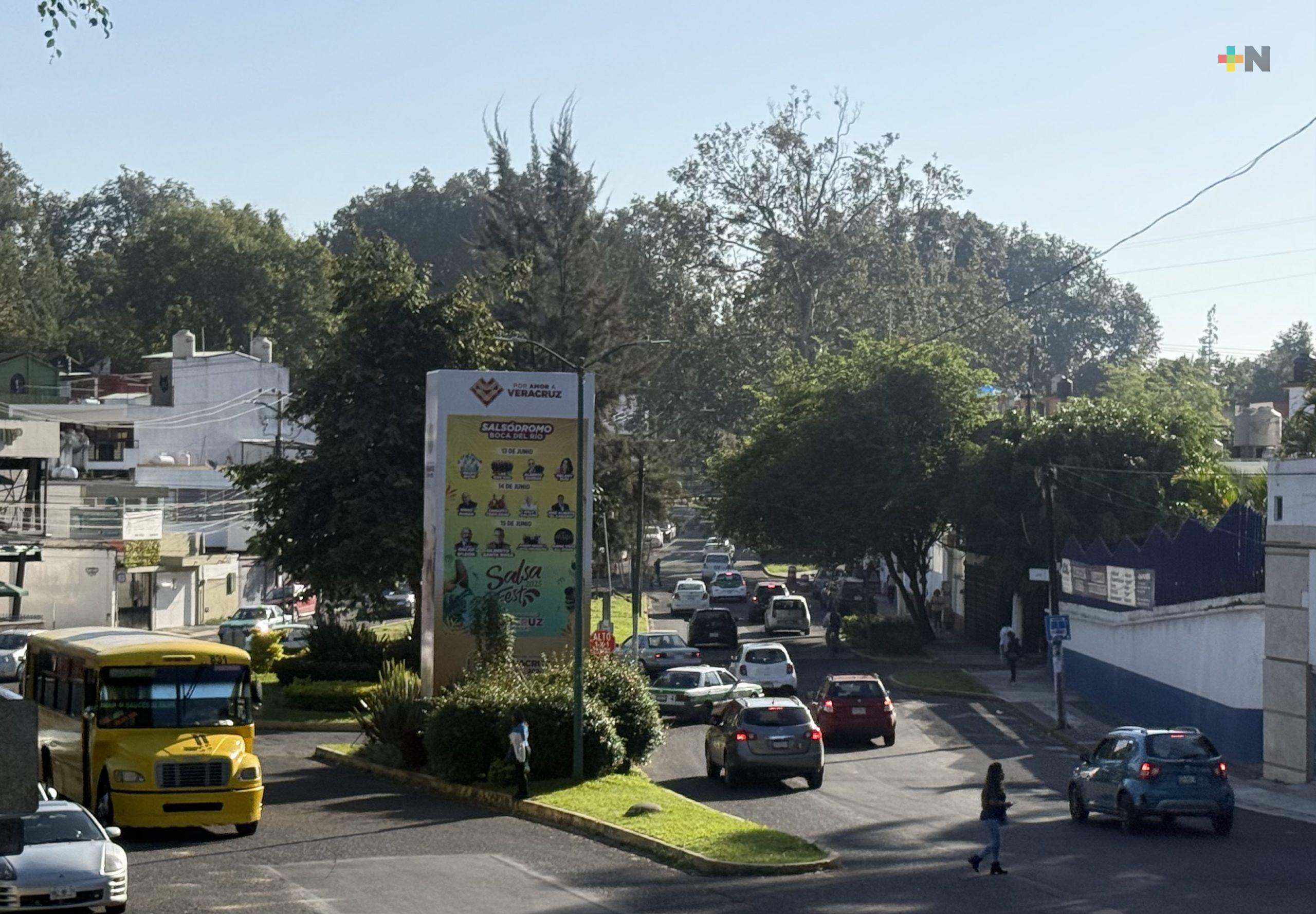 Cielo despejado a medio nublado con baja probabilidad de lluvias