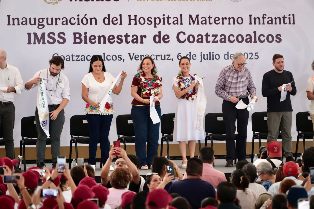 Hospital Materno Infantil de Coatzacoalcos, sello de transformación y justicia social: Rocío Nahle