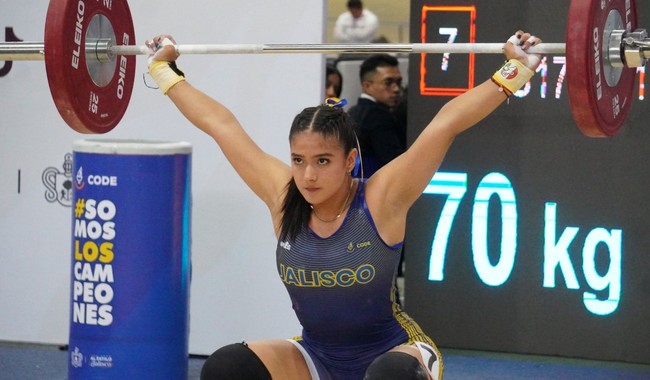 Olimpiada Nacional 2025: Jalisco, Veracruz y Nayarit toman ventaja en halterofilia