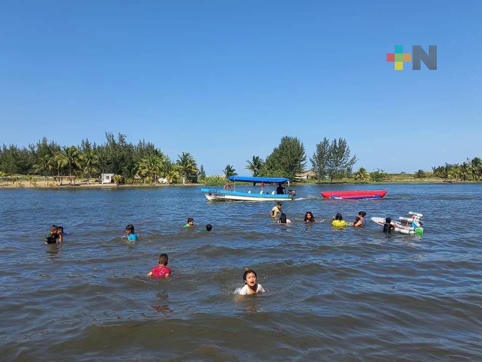 Las Barrillas, un sitio turístico muy visitado durante periodos vacacionales