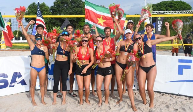 Obtiene México dos medallas en el Tour NORCECA de Voleibol de Playa
