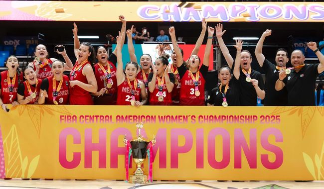 México recupera el trono del Campeonato COCABA Femenil 2025 de basquetbol