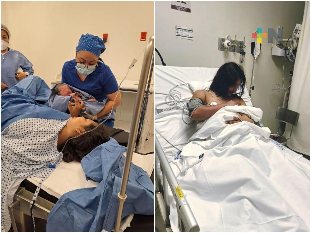 Nace primer bebé en Hospital Materno Infantil IMSS-Bienestar de Coatzacoalcos