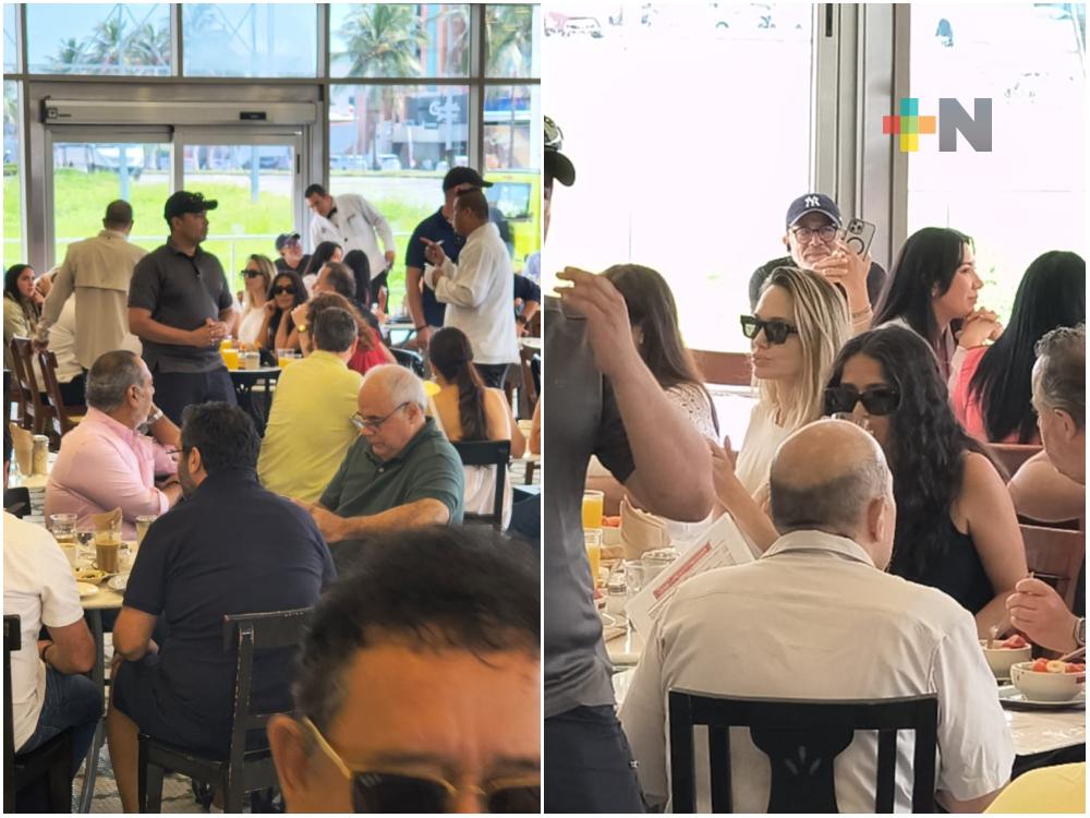 Salma Hayek y Angelina Jolie son vistas en Boca del Río