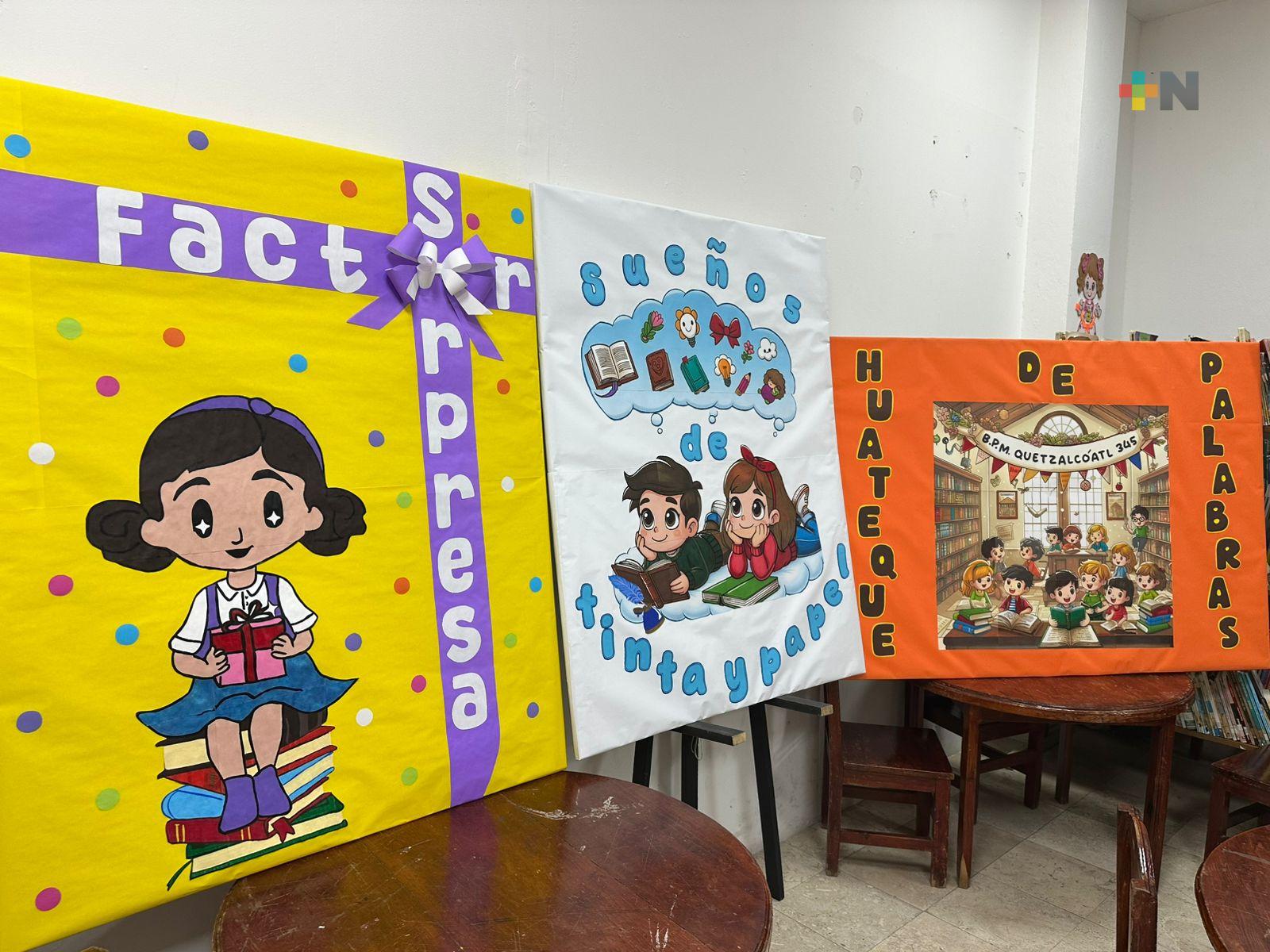 Impartirán talleres en bibliotecas públicas de Coatza durante vacaciones de verano