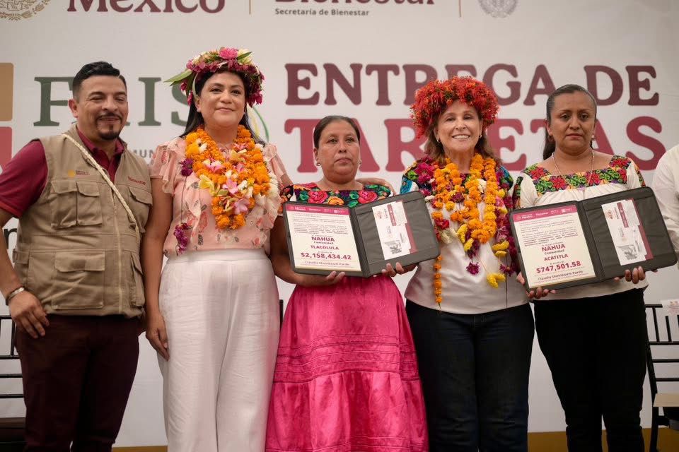 Justicia social para los pueblos originarios; Chicontepec recibe más de 59 mdp