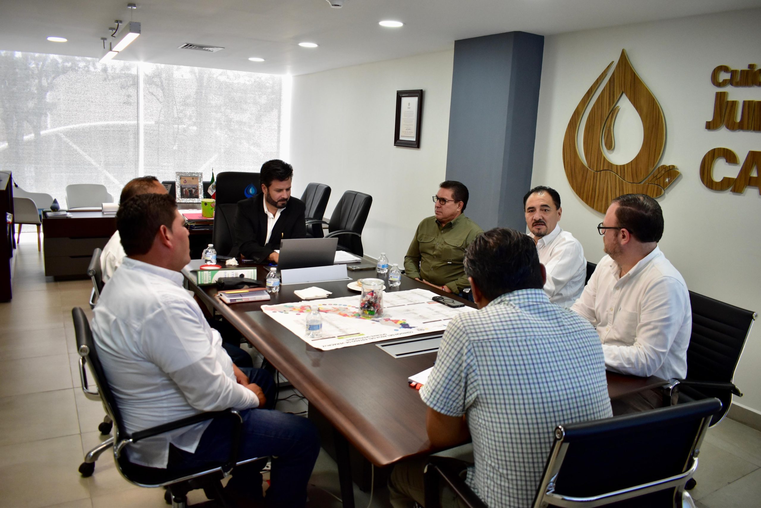 Promueve CAEV cultura hídrica; alcaldes electos buscan mejorar servicio