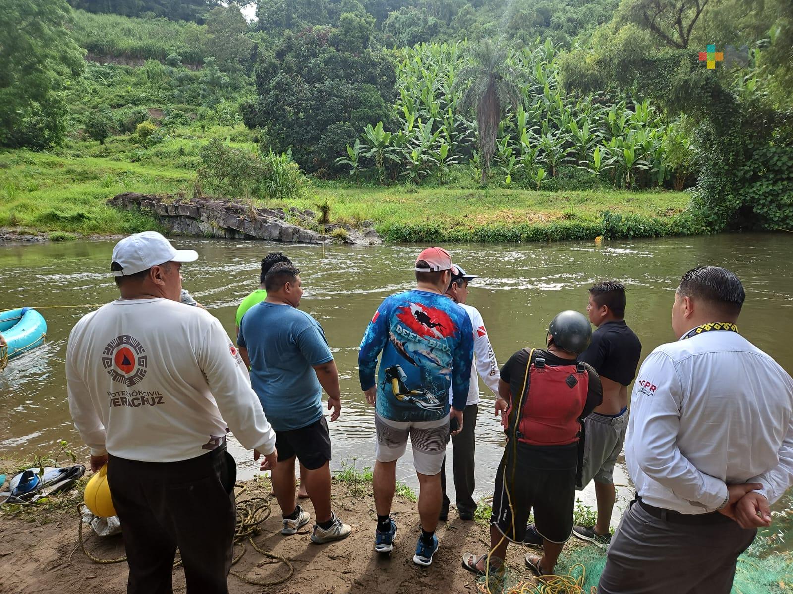 Rescatan el cuerpo sin vida de persona desaparecida en cascada de Tomata