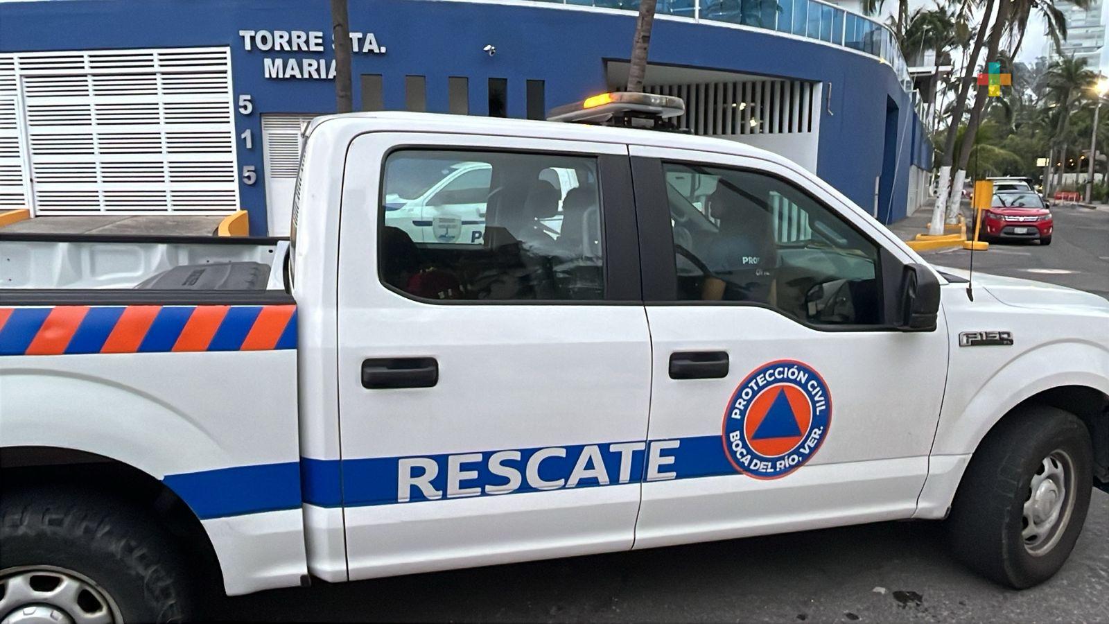 Solucionada una situación de riesgo en el bulevar costero Miguel Alemán