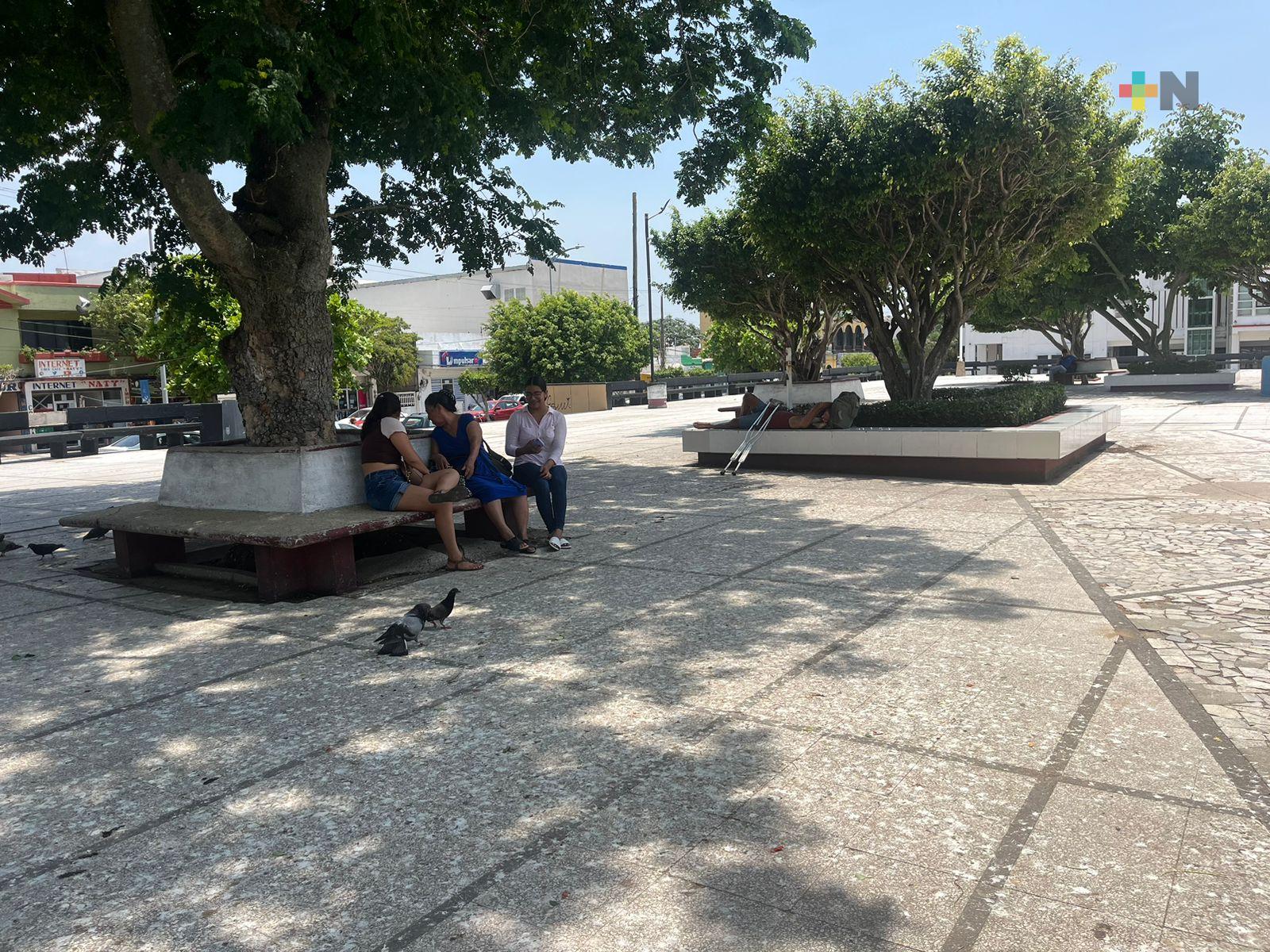 Altas temperaturas se sienten con más intensidad por la canícula en Coatza