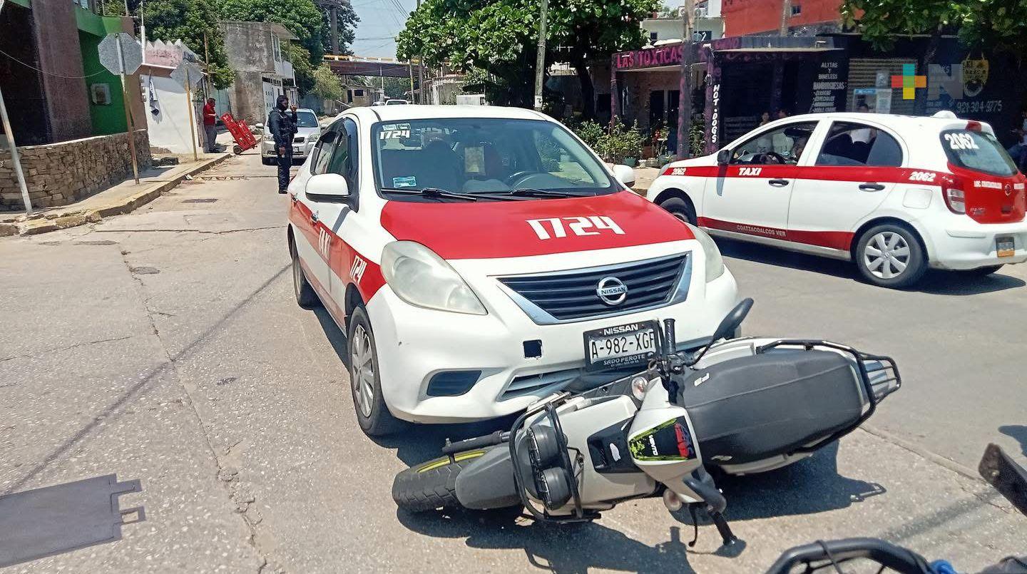 Necesario concientizar sobre el uso de motocicletas en Coatzacoalcos